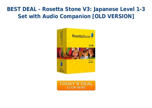 torrent rosetta stone japanese level 1 2 3